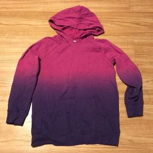 Old Navy dip dye hooded sweatshirt